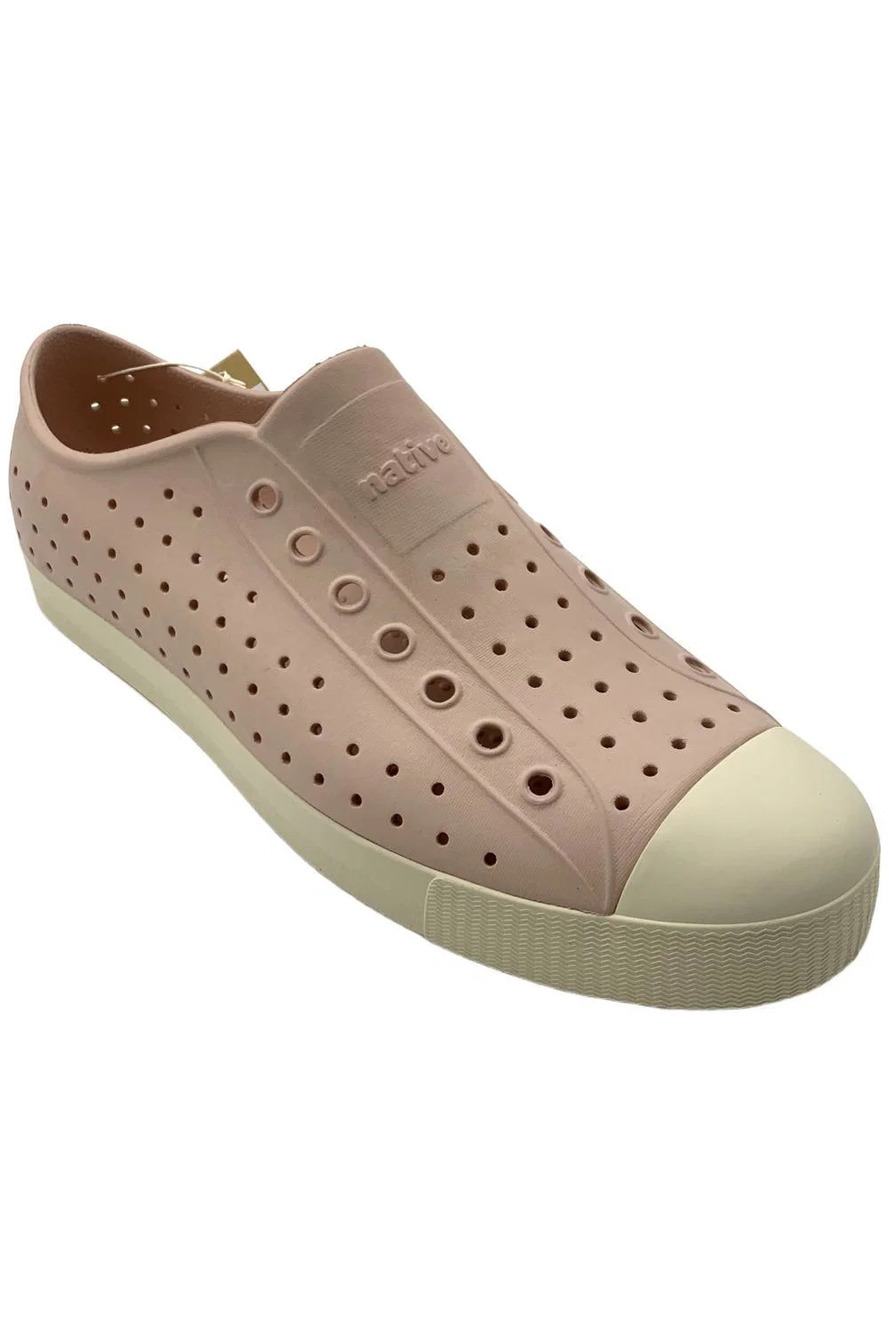 Native Shoes Men's Jefferson Slip-on Loafers Chameleon Pink/Bone White - Medium